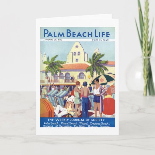 Palm Beach Life 8 note card