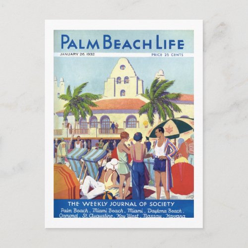 Palm Beach Life 8 postcard