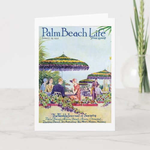 Palm Beach Life 9 note card