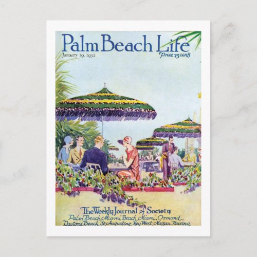 Palm Beach Life 9 postcard