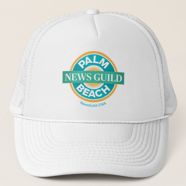 Palm Beach News Guild Trucker Hat (Front)