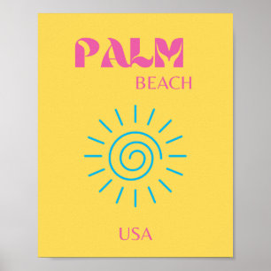 PALM BEACH POSTER