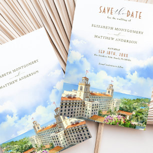 Palm Beach Save the Date Card The Breakers Resort