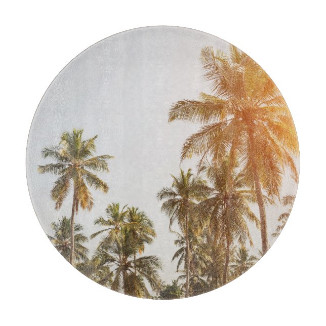 Palm Beach Scenic View Cutting Board (Front)