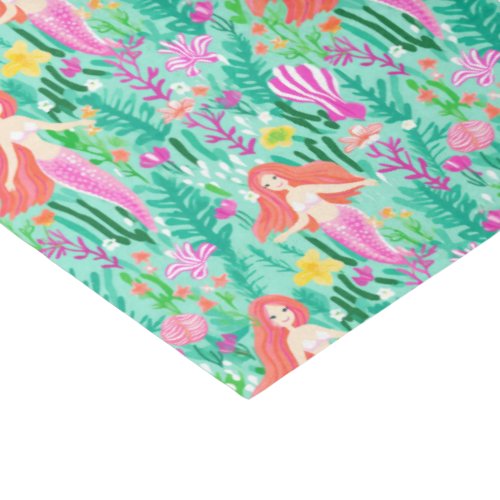 Palm Beach Tropical Island Mermaids Tissue Paper