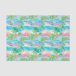 Palm Beach Tropical Island Tissue Paper