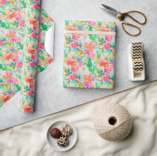 Palm Beach Tropical Ocean Wrapping Paper