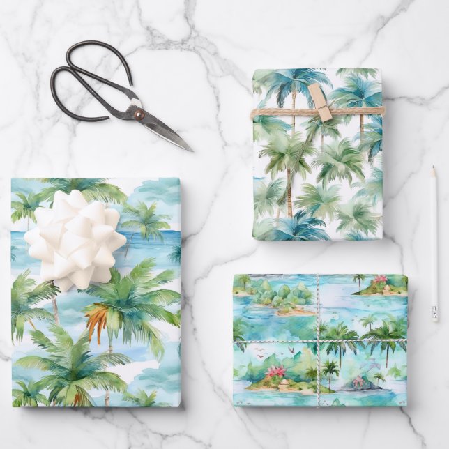 Palm Beach wrapping paper (Front)