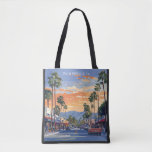 PALM CANYON DRIVE-PALM SPRINGS CA TOTE BAG