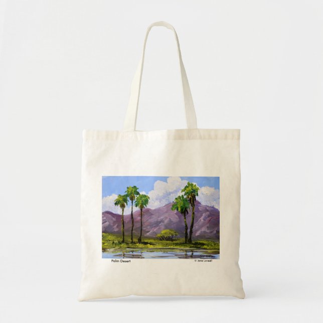 Palm Desert Tote Bag (Front)