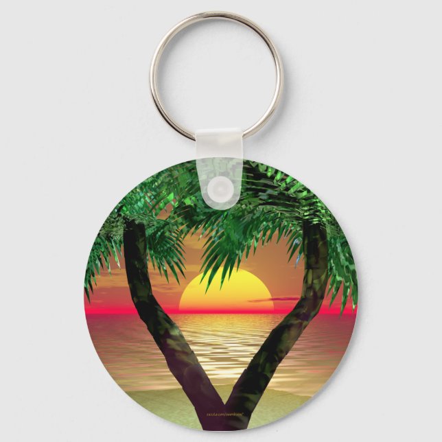 Palm Frame Keychain (Front)