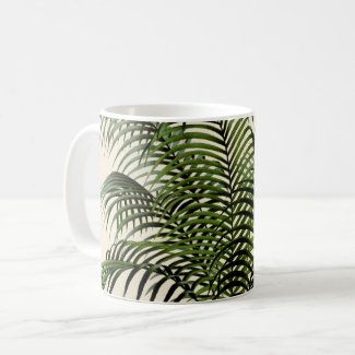 Palm Frond Coffee Mug