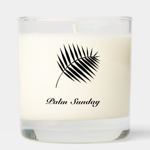 Palm Frond Palm Sunday Scented Candle