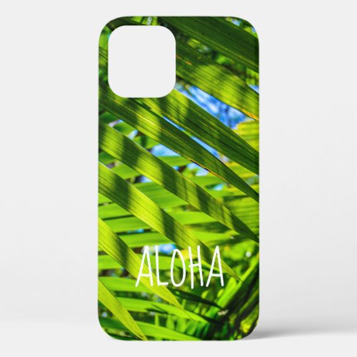 Palm Fronds Grove Farm Kauai Hawaii Case_Mate i iPhone 12 Pro Case