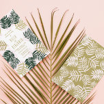 Palm Getaway Destination Wedding Invitation<br><div class="desc">Let's get tropical! Send your destination wedding invitations in style with these fresh,  hand drawn,  and FUN invitations. Customize with your own details. Check out the full "Palm Getaway" party suite at the MontgomeryFest store.</div>