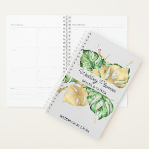 Palm Gold Tropical Sand Wedding Planner