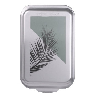 Palm leaf cake pan