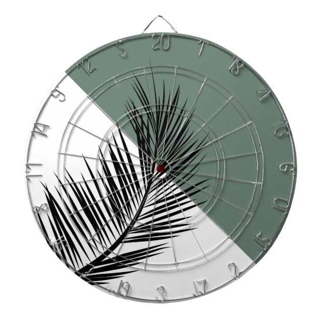 Palm leaf dart board (Front)