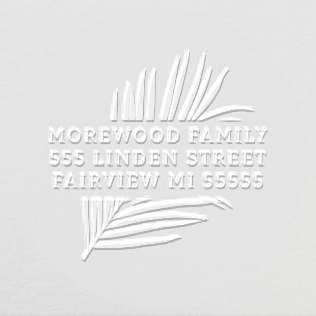 Palm Leaf Embosser (Design)