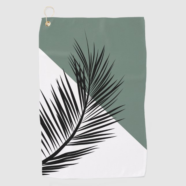 Palm leaf golf towel (Front)