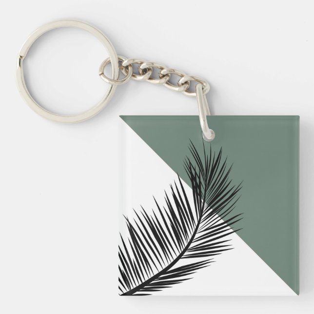 Palm leaf keychain (Front)