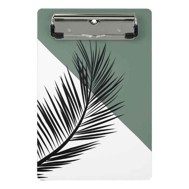 Palm leaf mini clipboard (Front)