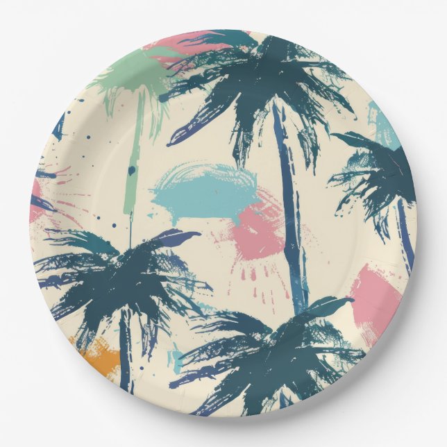 Palm Leaf Paper Plate (Front)