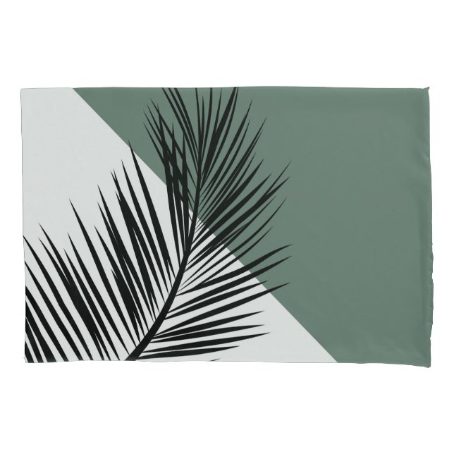 Palm leaf pillow case (Front)