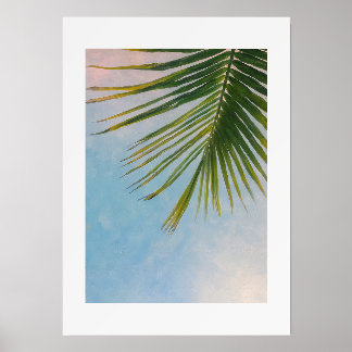 Palm Leaf Printable Wall Art Holder