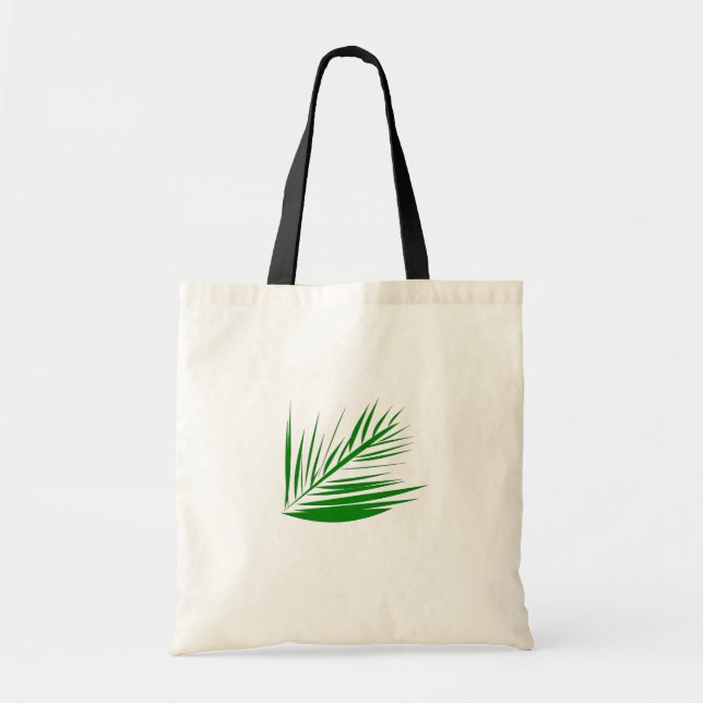 Palm Leaf Tote Bag (Front)