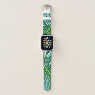 Palm Leaf, tropical foliage, jungle rainforest  Apple Watch Band