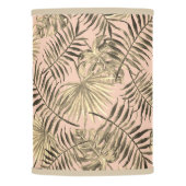 Palm leaf tropical lamp shade (Front)