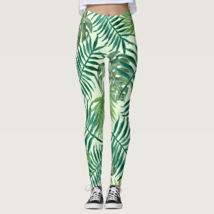 Palm leaf leggings Clearance