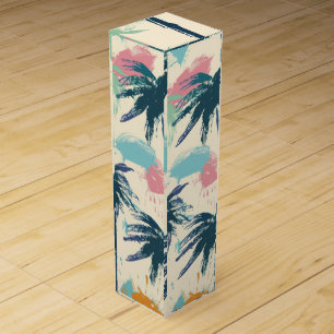 Palm Leaf Wine Box