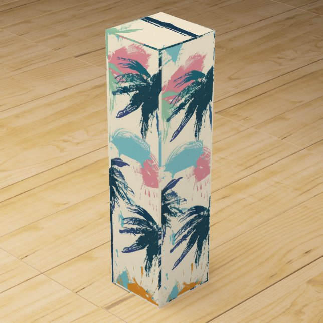 Palm Leaf Wine Box (Front)