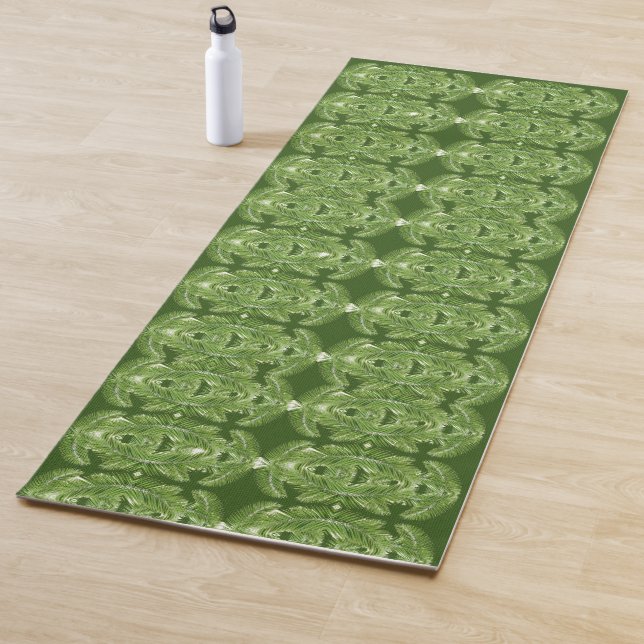palm leave image for Yoga Mat (In Situ)