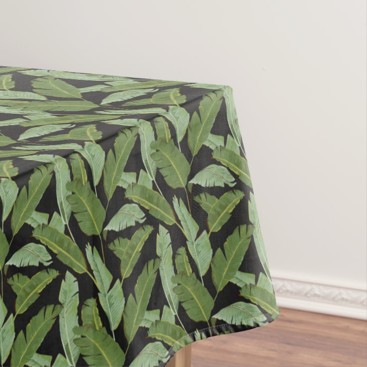 Palm Leaves 2 Tablecloth Zazzle
