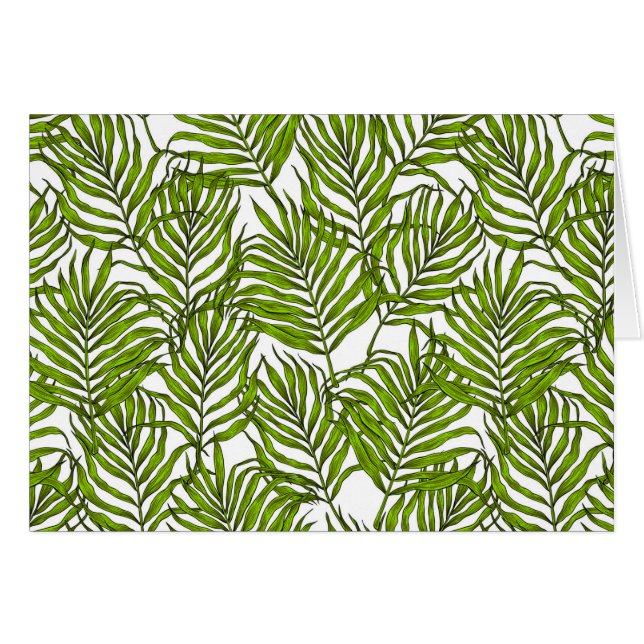 Palm leaves cards (Front Horizontal)