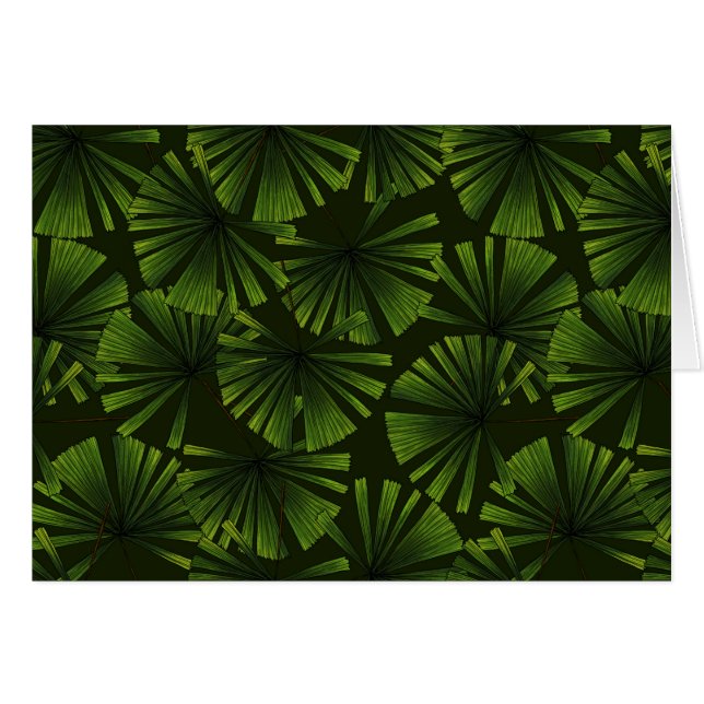 Palm leaves cards (Front Horizontal)