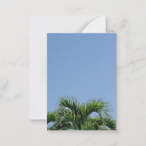 Palm Leaves Custom Blank Template Nature Elegant