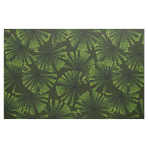 Palm leaves fabric