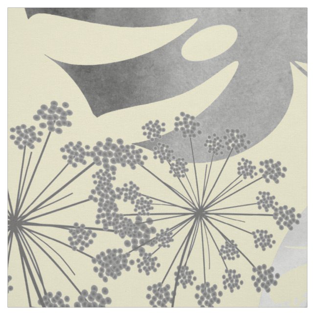 Palm leaves . fabric (Swatch)