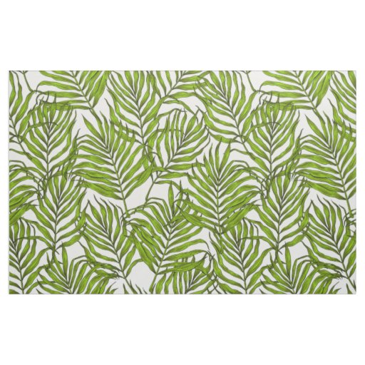 Palm leaves fabric