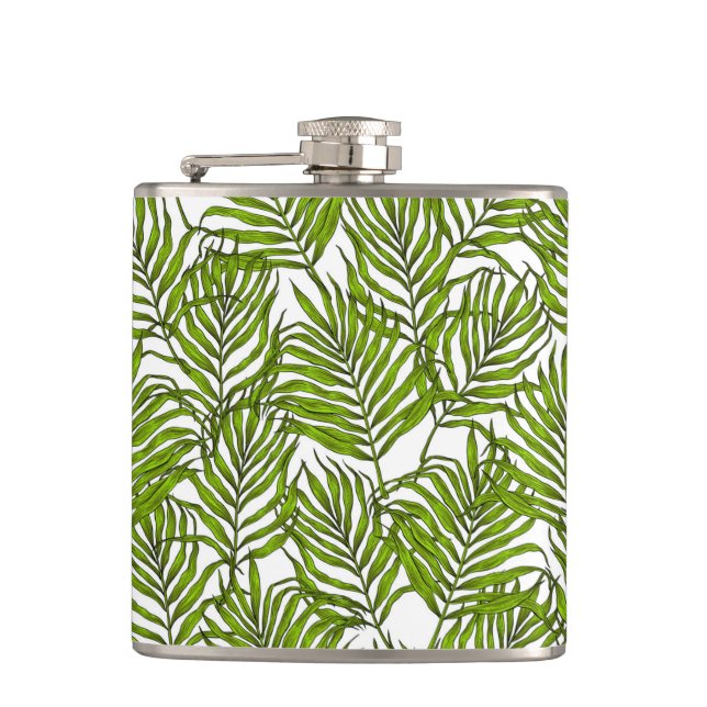 Palm leaves flask (Front)