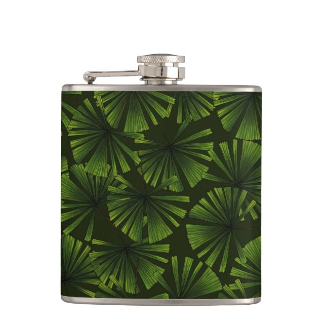 Palm leaves flask (Front)