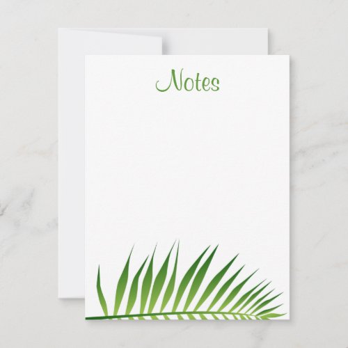 Palm Leaves Floral Handwritten Script Template