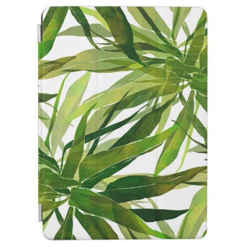 Palm Leaves Hand Painted Pattern iPad Air Cover
