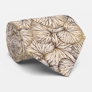 Palm Leaves In Brown
