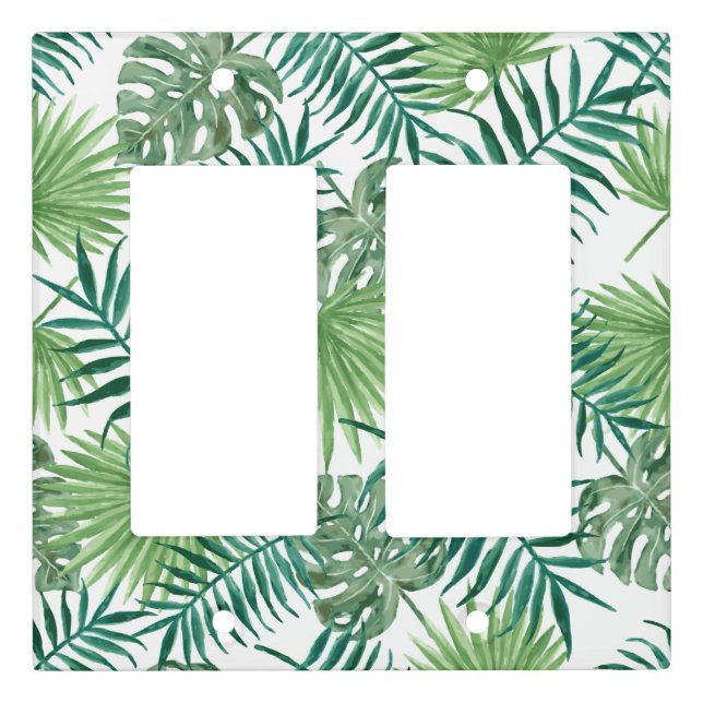 Palm Leaves  Light Switch Cover (Front)