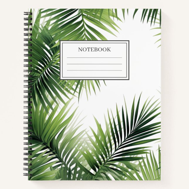 Palm leaves notebook (Front)